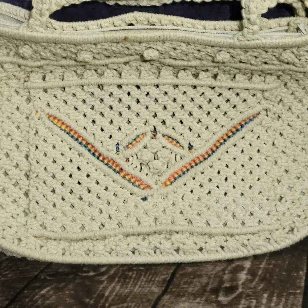 Macrame Handbag - Picture 2 of 10